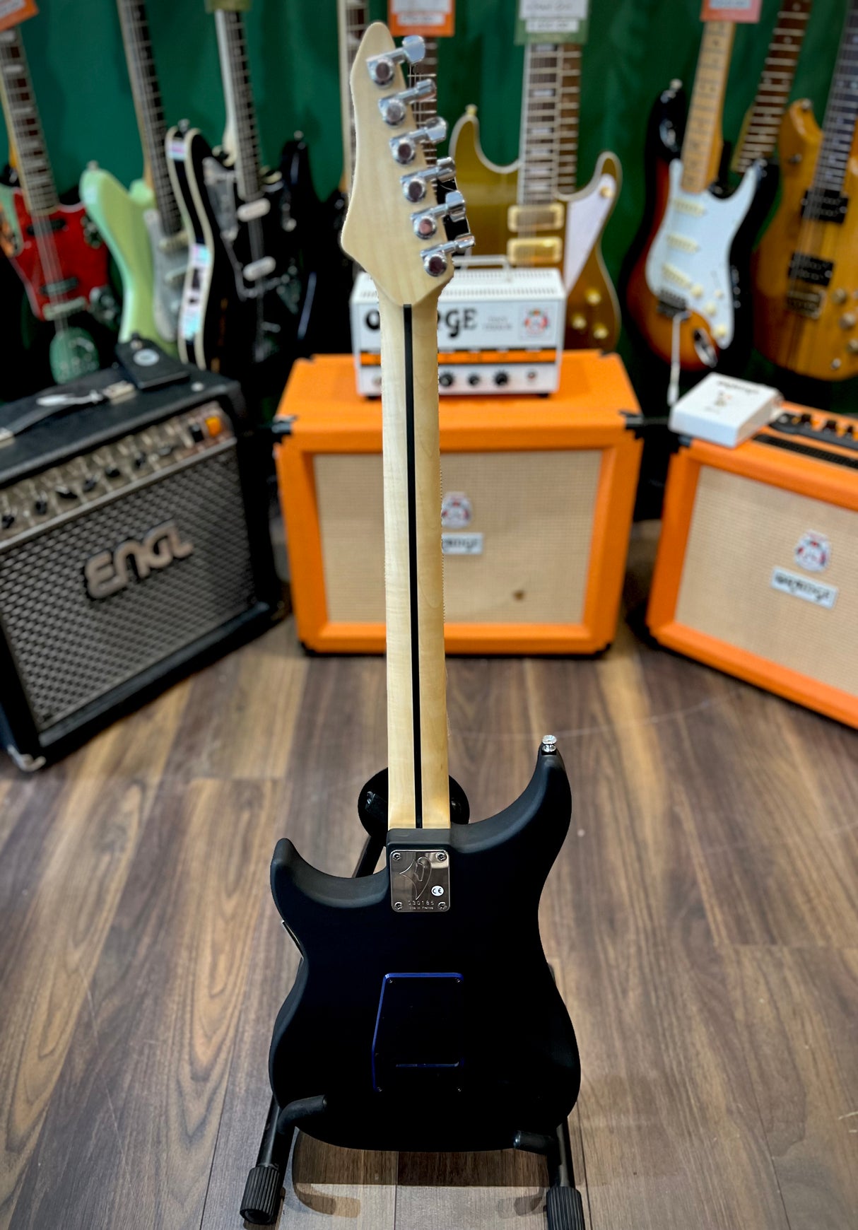 Vigier Excalibur Indus Textured Black (Pre-Owned) - Music Vault