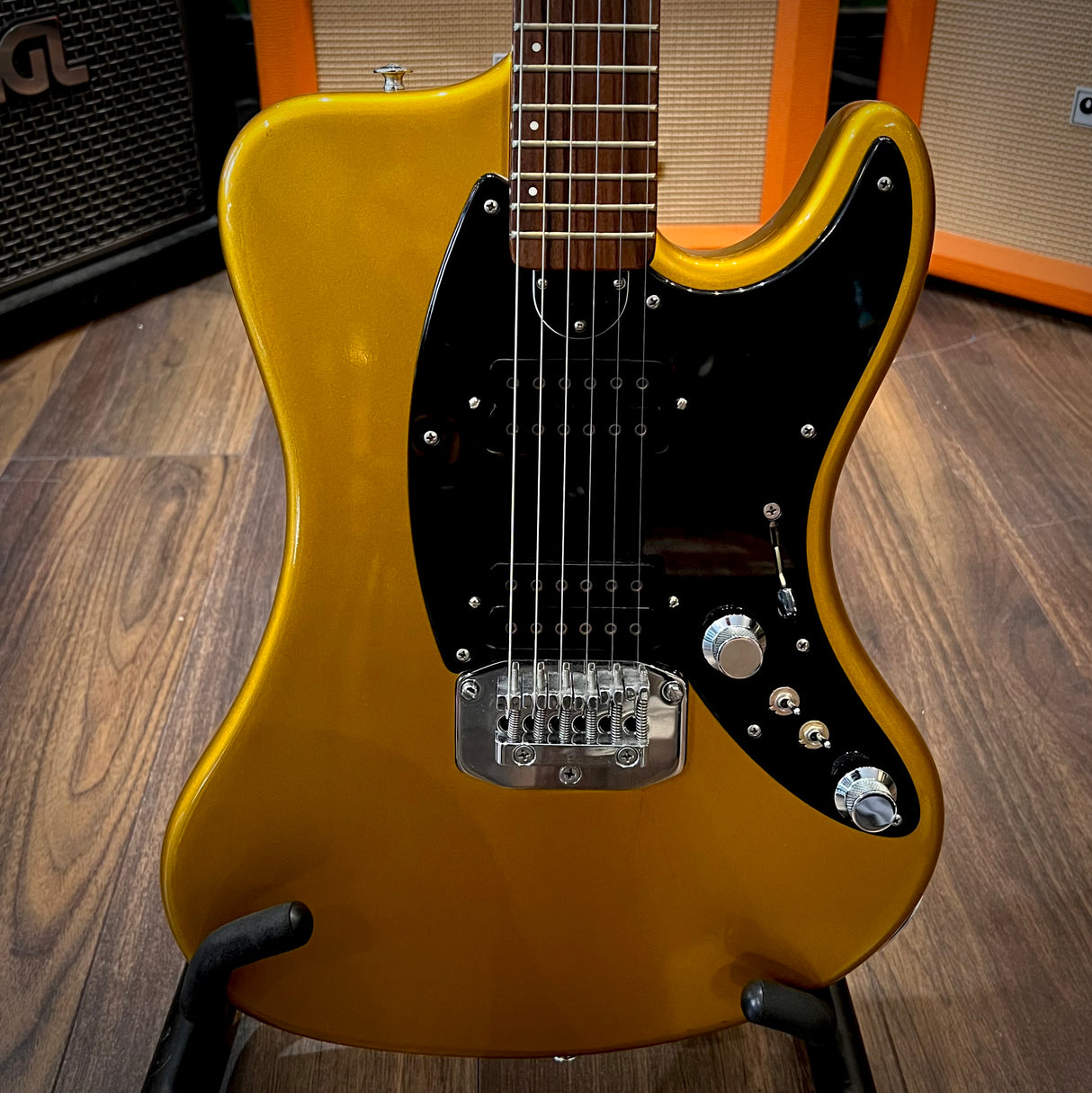 Fury Bandit Electric Guitar Gold + Hard Case (Pre-Owned) - Music Vault