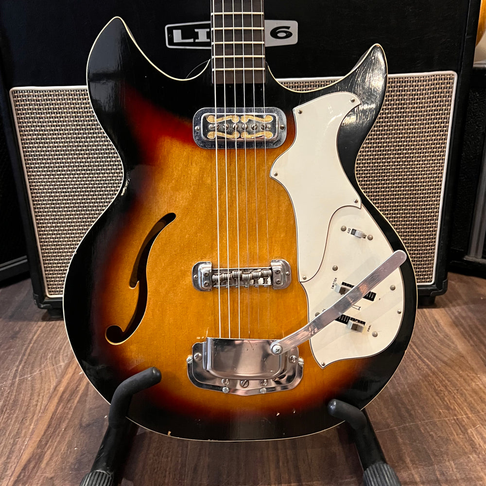 Harmony Rebel H-81 1960's Sunburst (Pre-Owned) - Music Vault