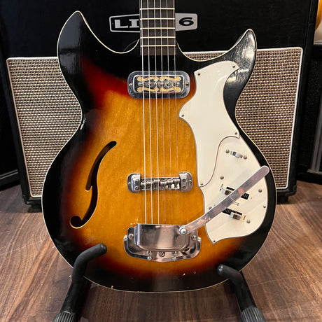 Harmony Rebel H-81 1960's Sunburst (Pre-Owned) - Music Vault
