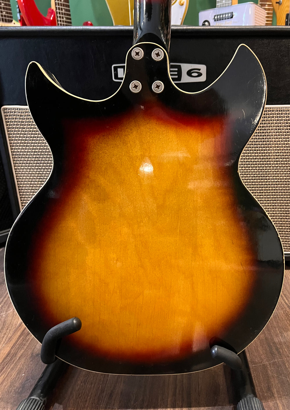 Harmony Rebel H-81 1960's Sunburst (Pre-Owned) - Music Vault