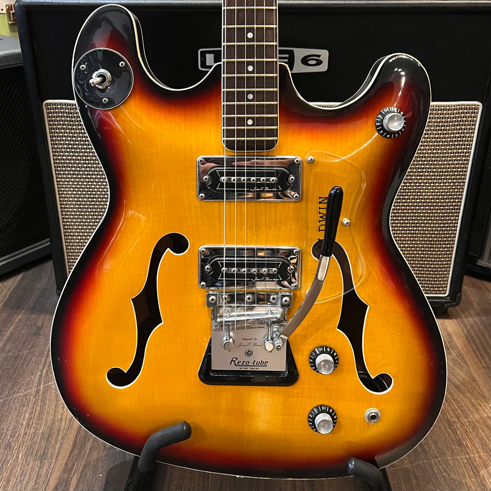 Burns Baldwin Vibraslim 1960's Sunburst (Pre-Owned) - Music Vault