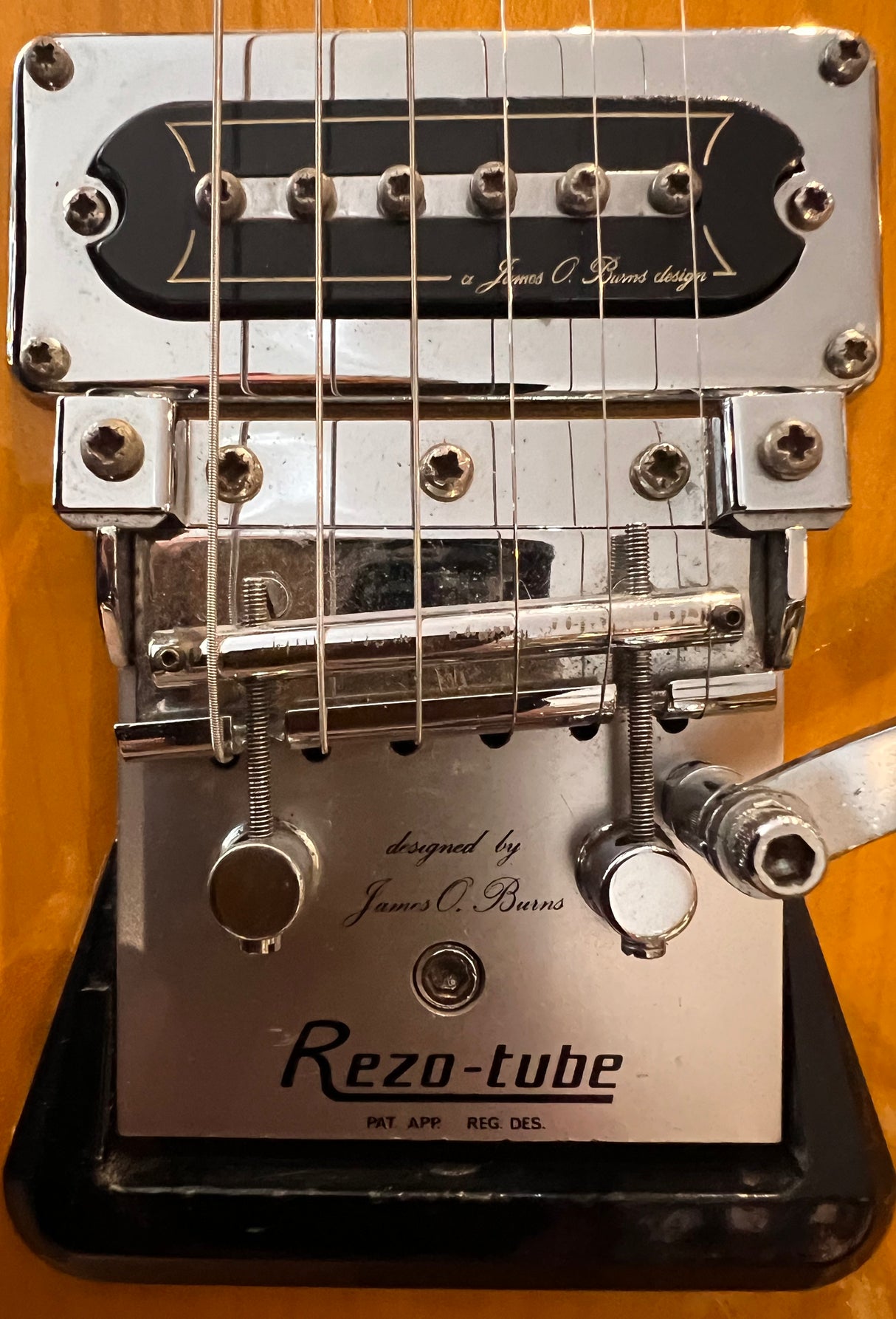 Burns Baldwin Vibraslim 1960's Sunburst (Pre-Owned) - Music Vault