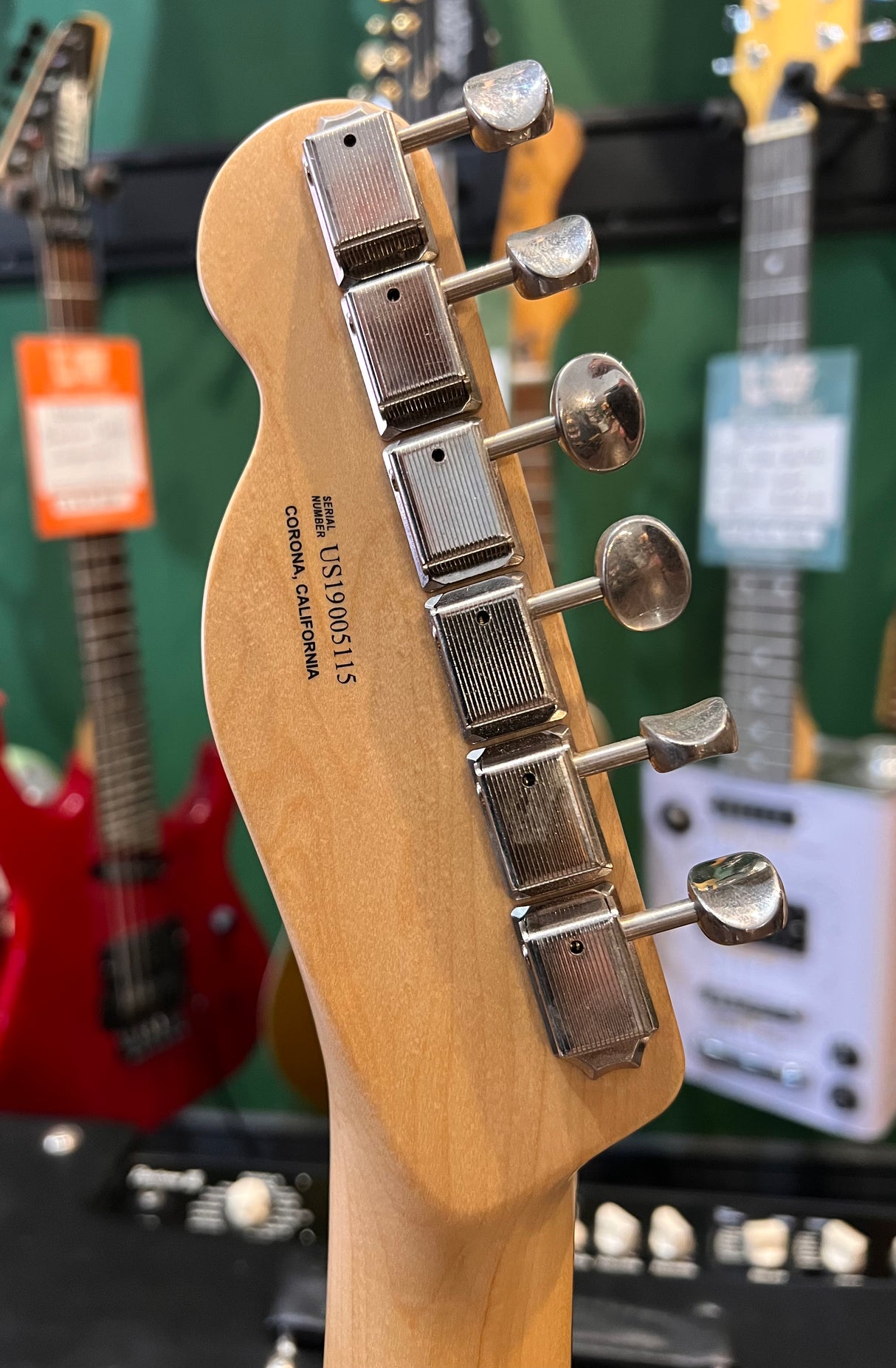 Fender American Performer Telecaster Hum Aubergine (Pre-Owned) - Music Vault