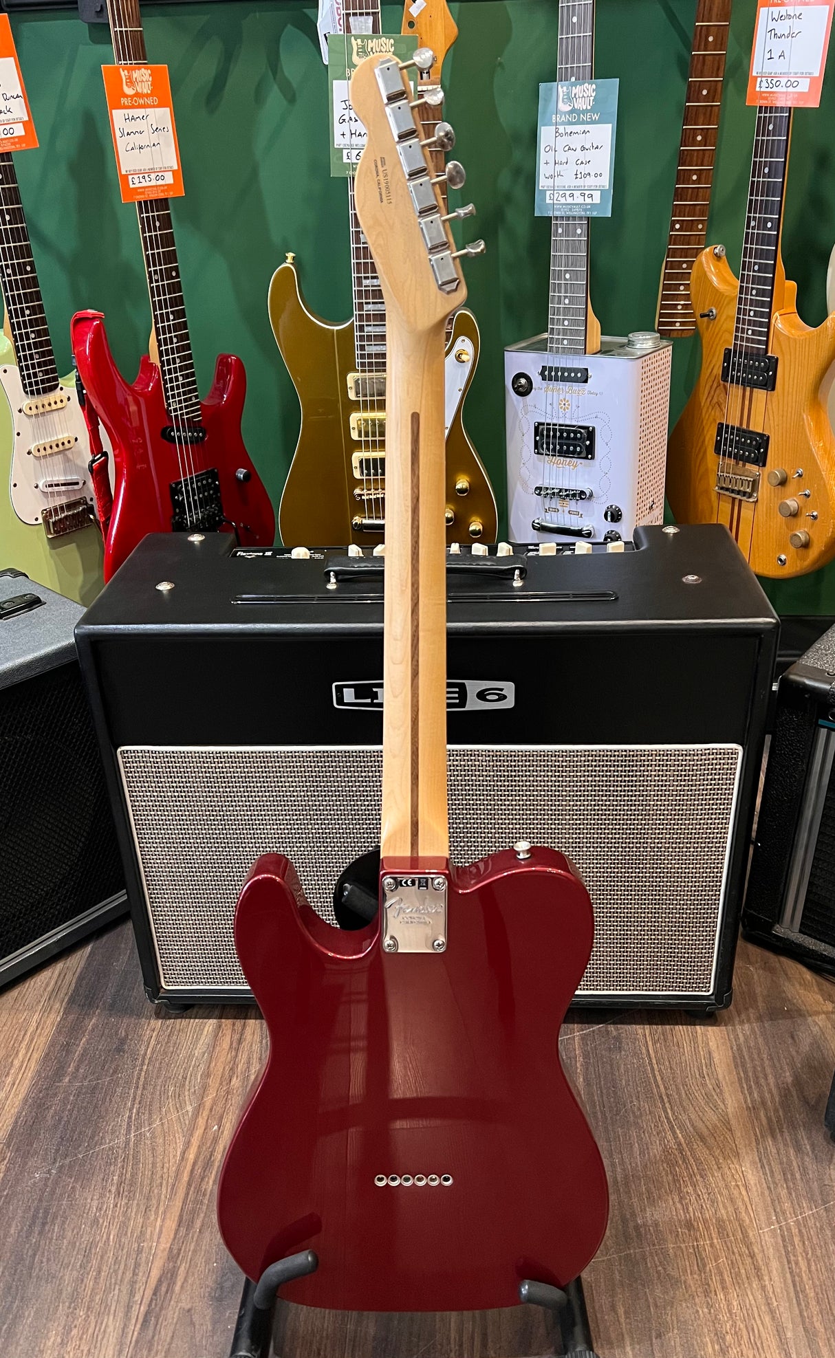 Fender American Performer Telecaster Hum Aubergine (Pre-Owned) - Music Vault