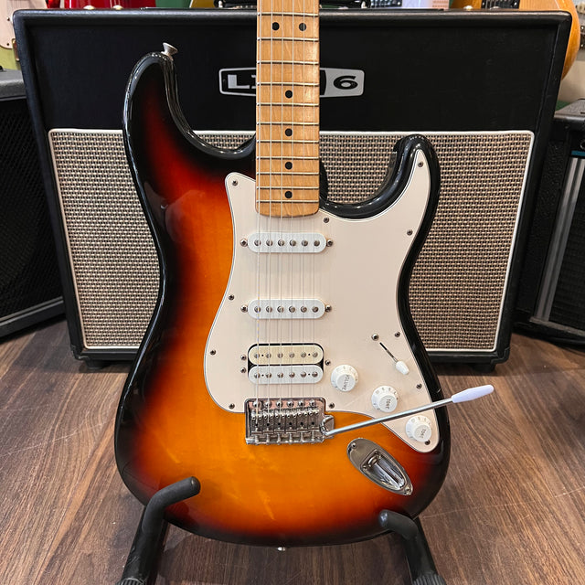 Fender Mexican Standard Stratocaster HSS Sunburst 2002 (Pre-Owned) - Music Vault