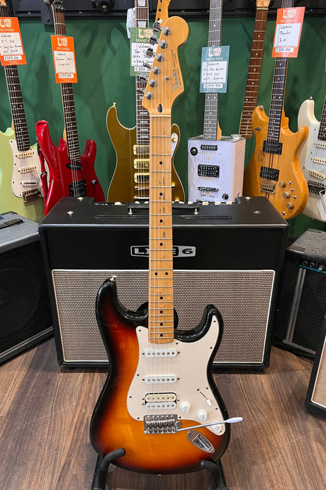 Fender Mexican Standard Stratocaster HSS Sunburst 2002 (Pre-Owned) - Music Vault