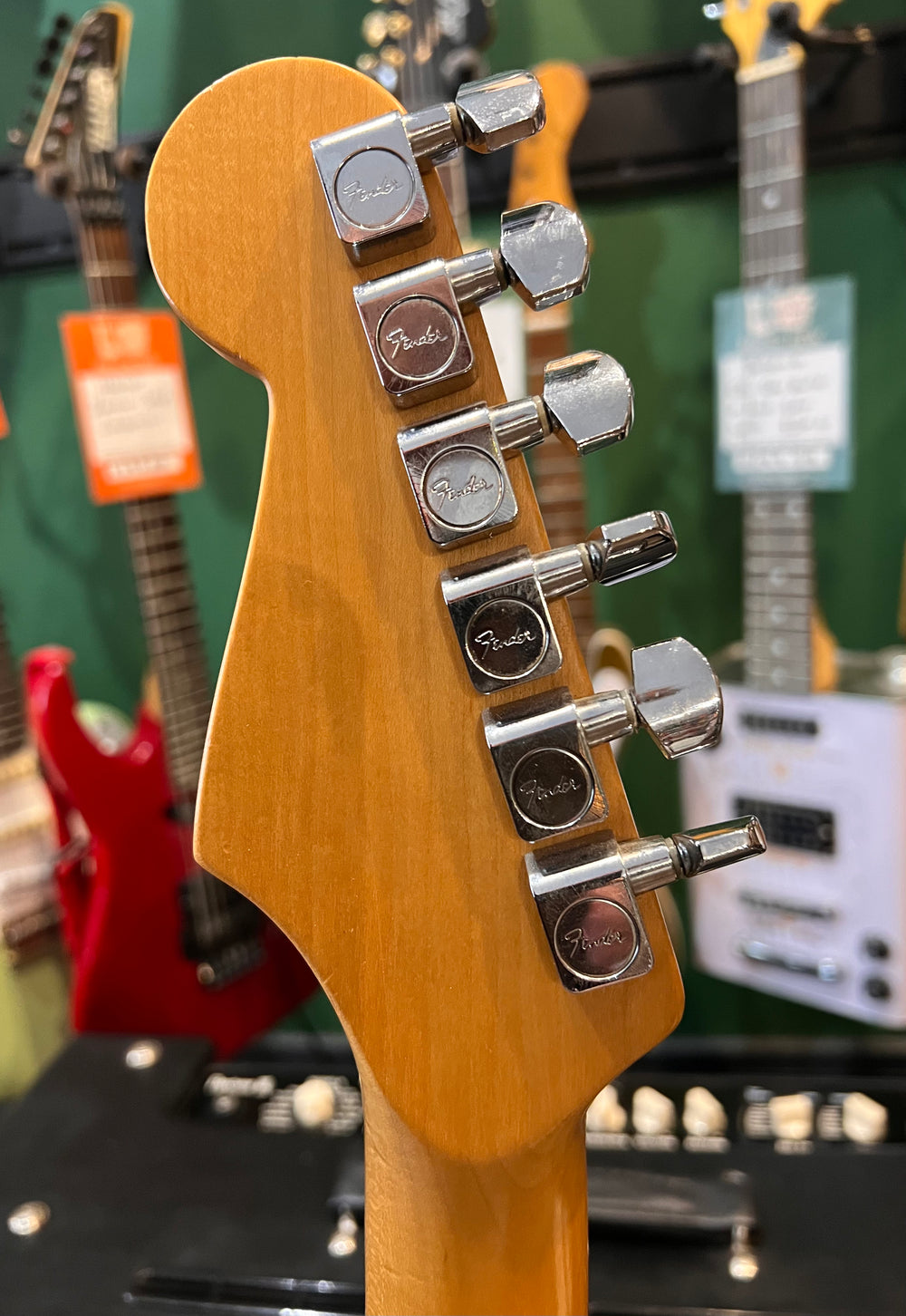 Fender Mexican Standard Stratocaster HSS Sunburst 2002 (Pre-Owned) - Music Vault