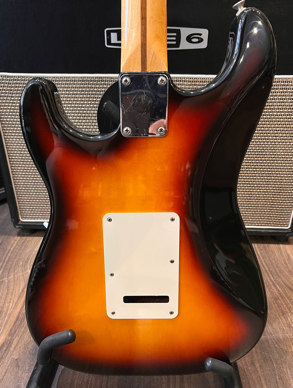 Fender Mexican Standard Stratocaster HSS Sunburst 2002 (Pre-Owned) - Music Vault