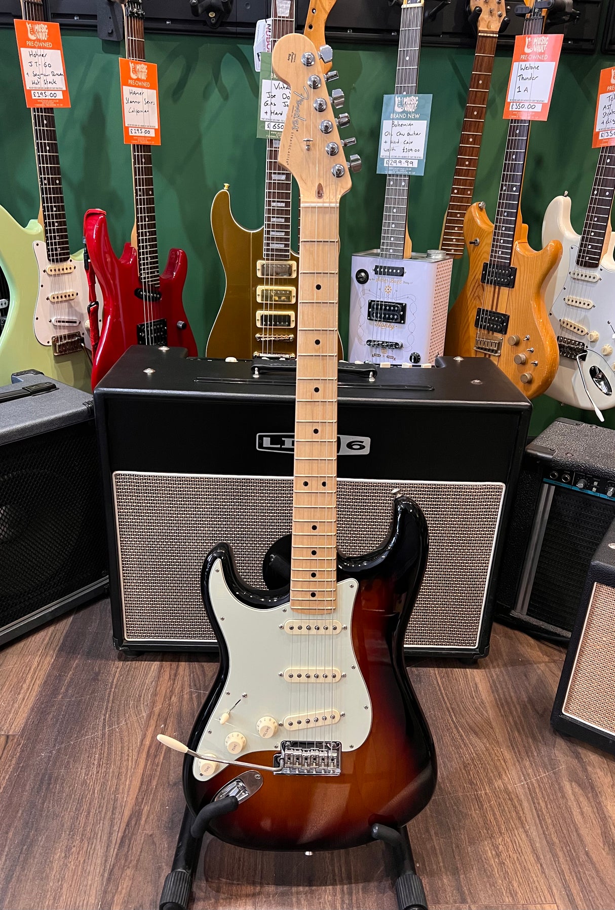 American Professional II Stratocaster Left-Handed (Pre-Owned) - Music Vault