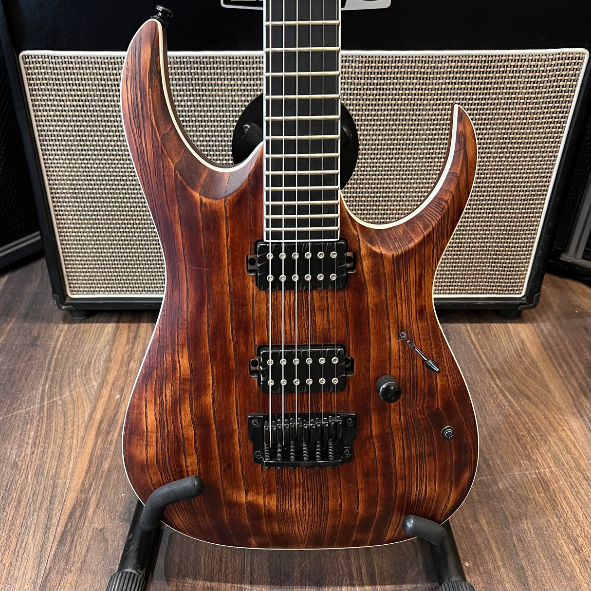 Ibanez Iron Label RGAIX6U Antique Brown Stain (Pre-Owned) - Music Vault