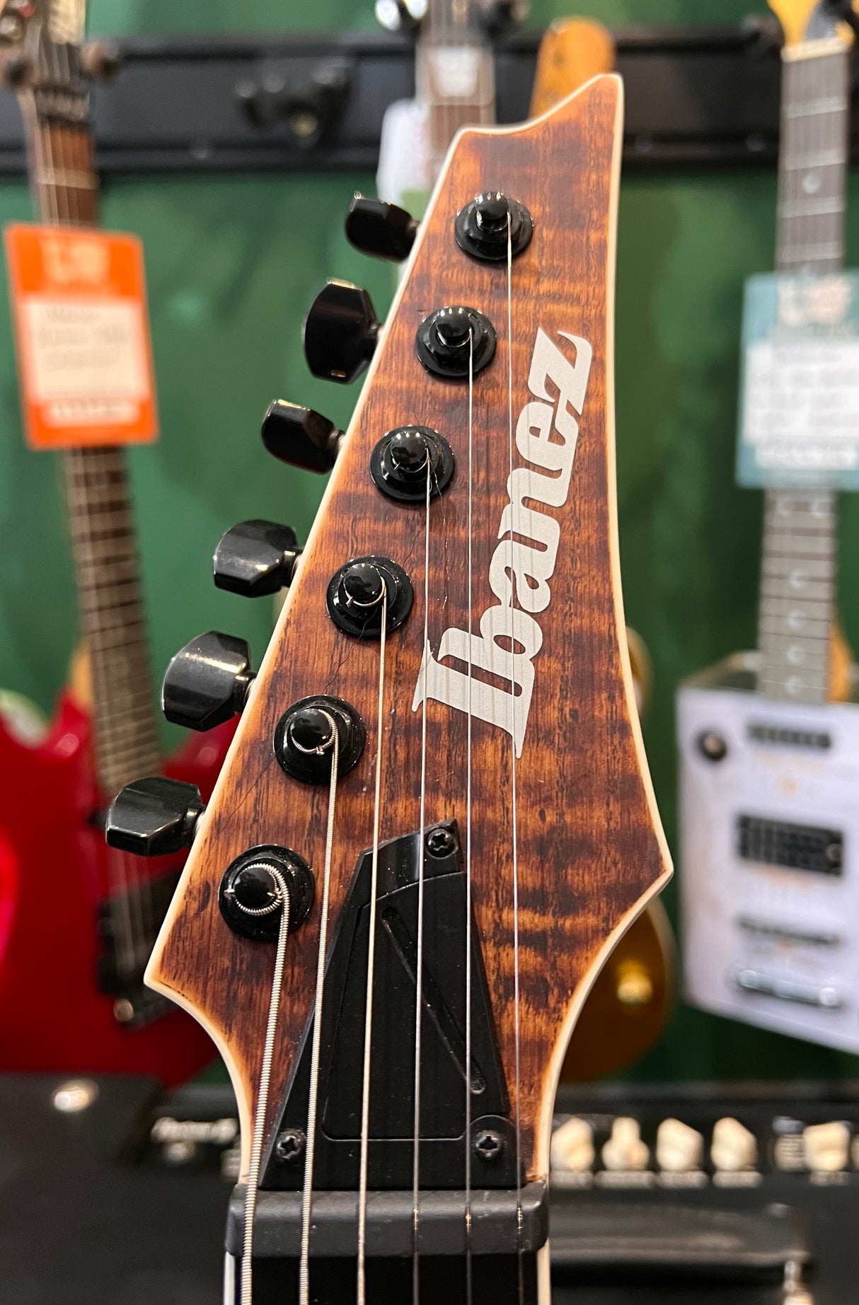 Ibanez Iron Label RGAIX6U Antique Brown Stain (Pre-Owned) - Music Vault