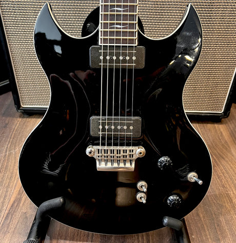 Vox SDC-55 Solid Body Double Cutaway Black (Pre-Owned) - Music Vault