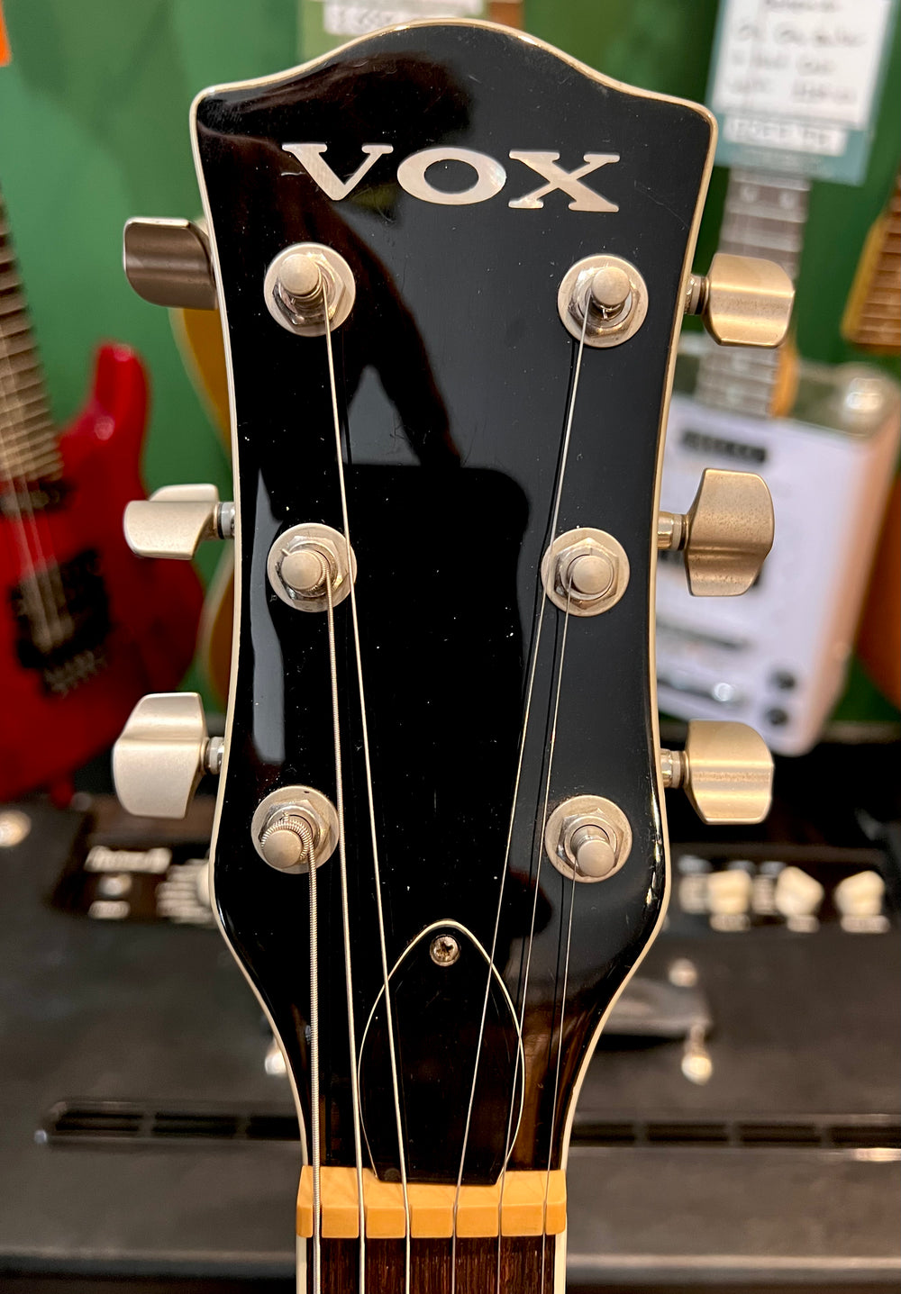 Vox SDC-55 Solid Body Double Cutaway Black (Pre-Owned) - Music Vault