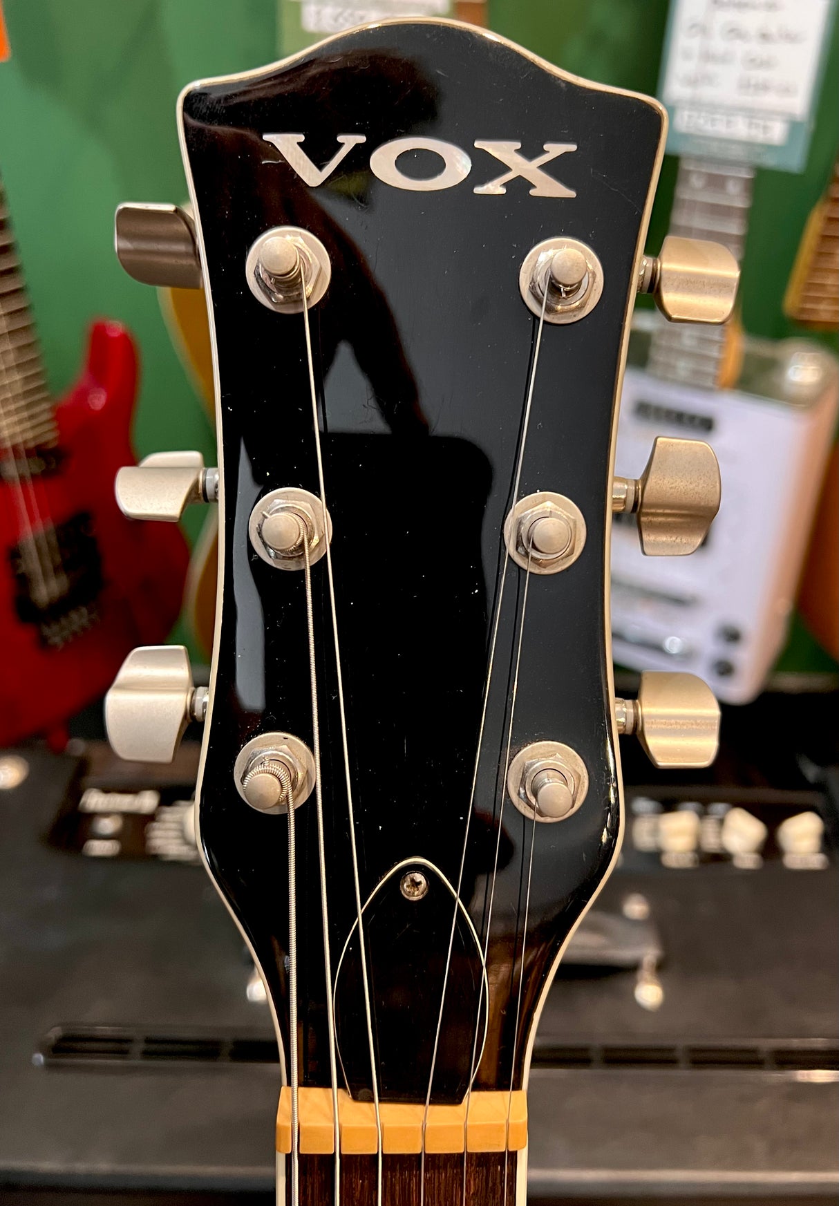 Vox SDC-55 Solid Body Double Cutaway Black (Pre-Owned) - Music Vault