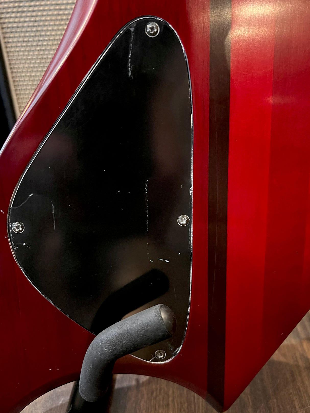 BC Rich Bich ST Hard Tail Transparent Red (Pre-Owned) - Music Vault