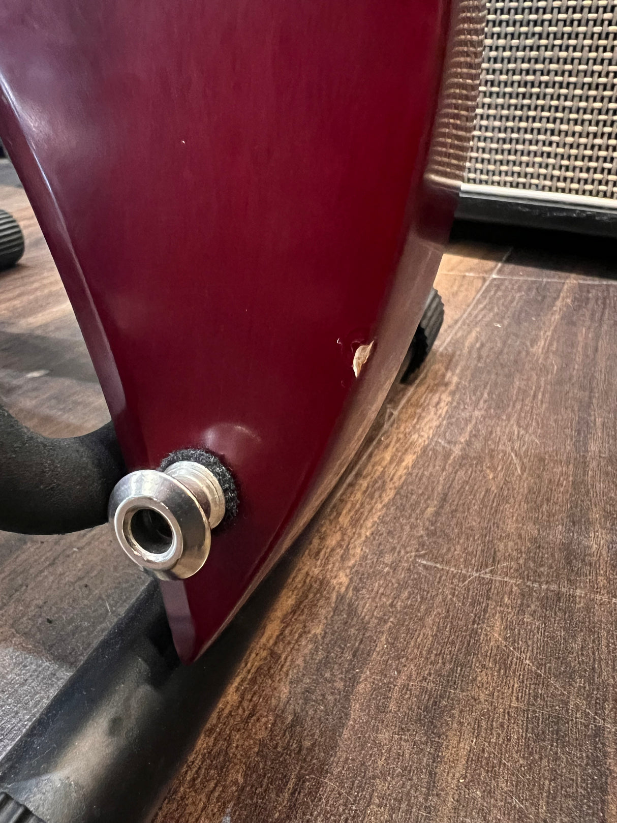 BC Rich Bich ST Hard Tail Transparent Red (Pre-Owned) - Music Vault