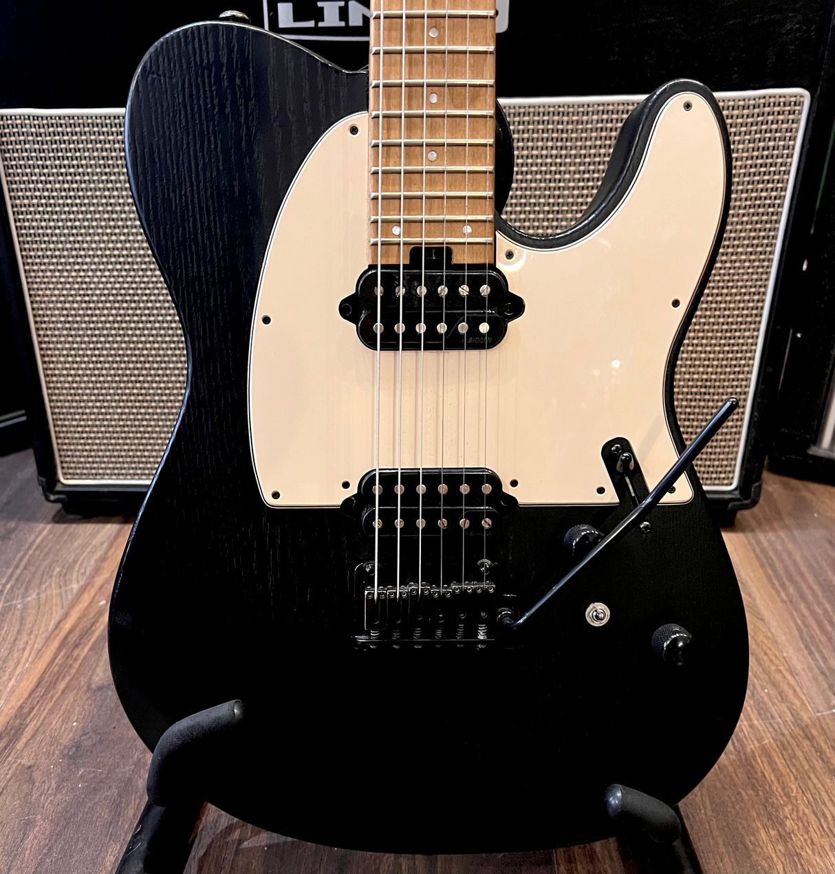 Charvel Pro-Mod So-Cal Style 2 24 HH 2PT CM Black Ash (Pre-Owned)