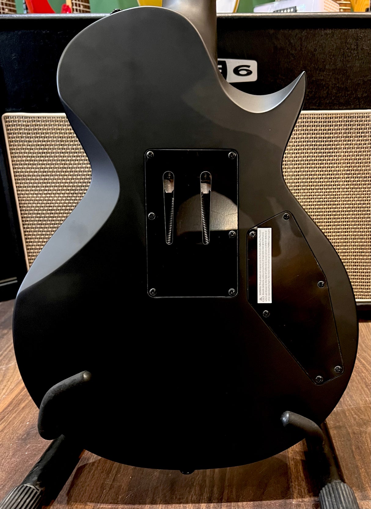 ESP LTD EC-FR Black Metal Left Handed (Pre-Owned) - Music Vault