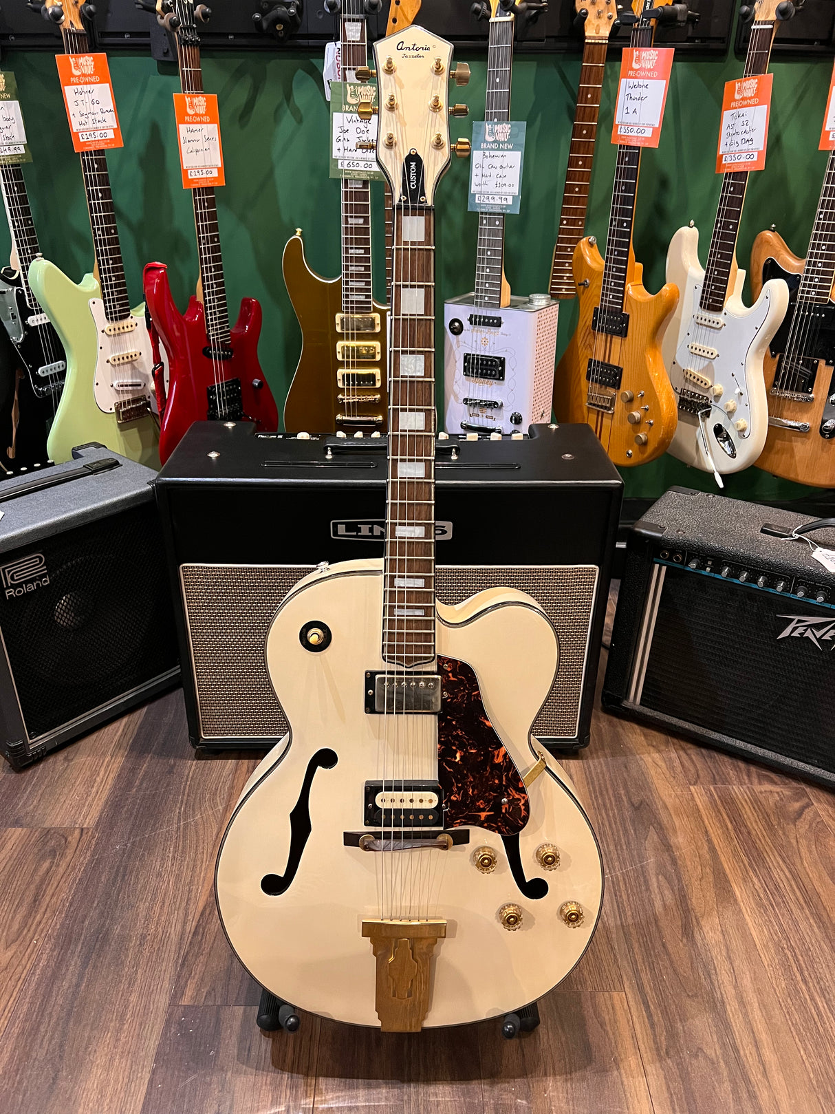 Antoria Jazzstar Hollowbody Korean 1980's (Pre-Owned) - Music Vault