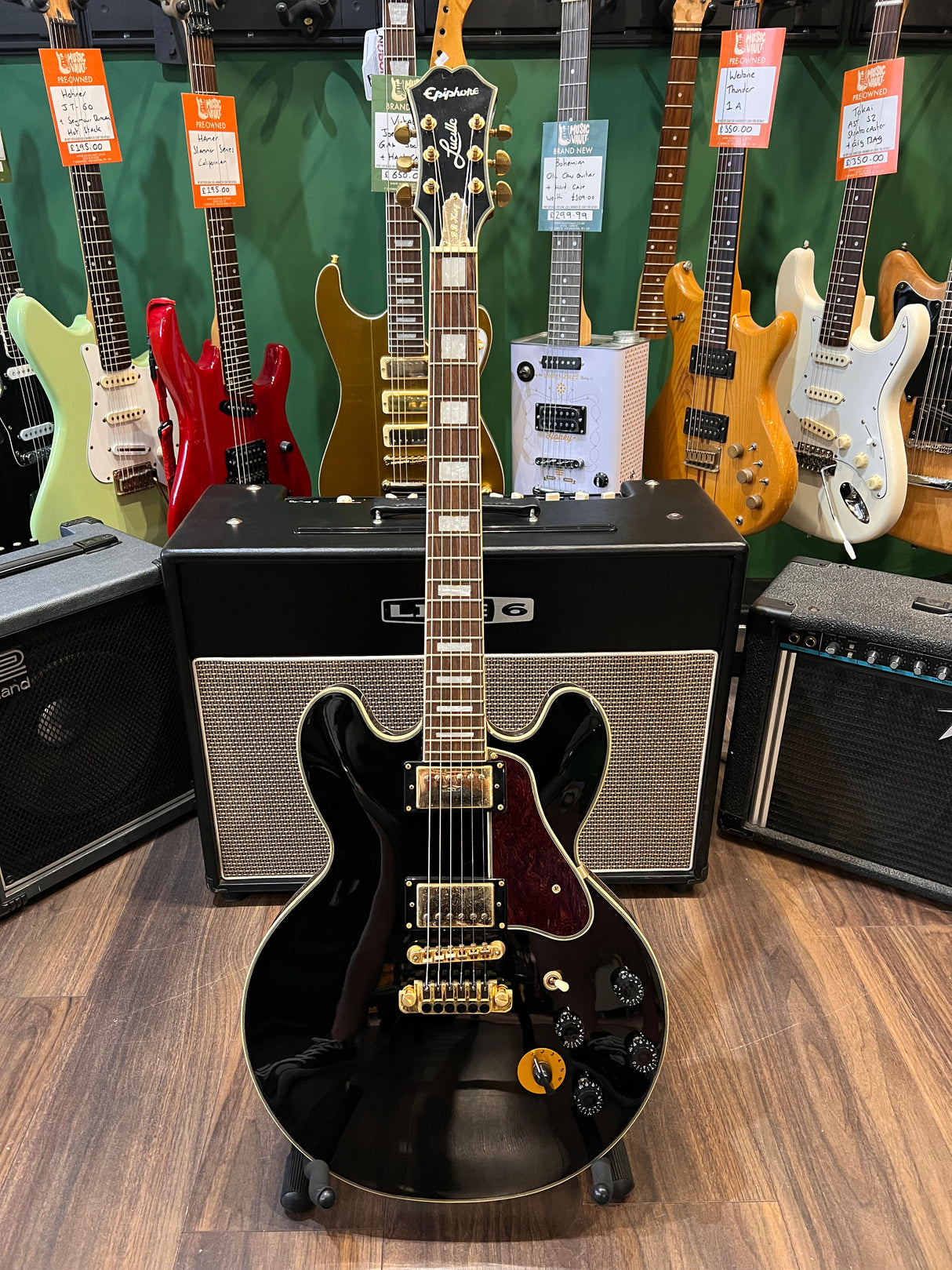 Epiphone B.B. King Lucille Ebony 2008 (Pre-Owned) - Music Vault