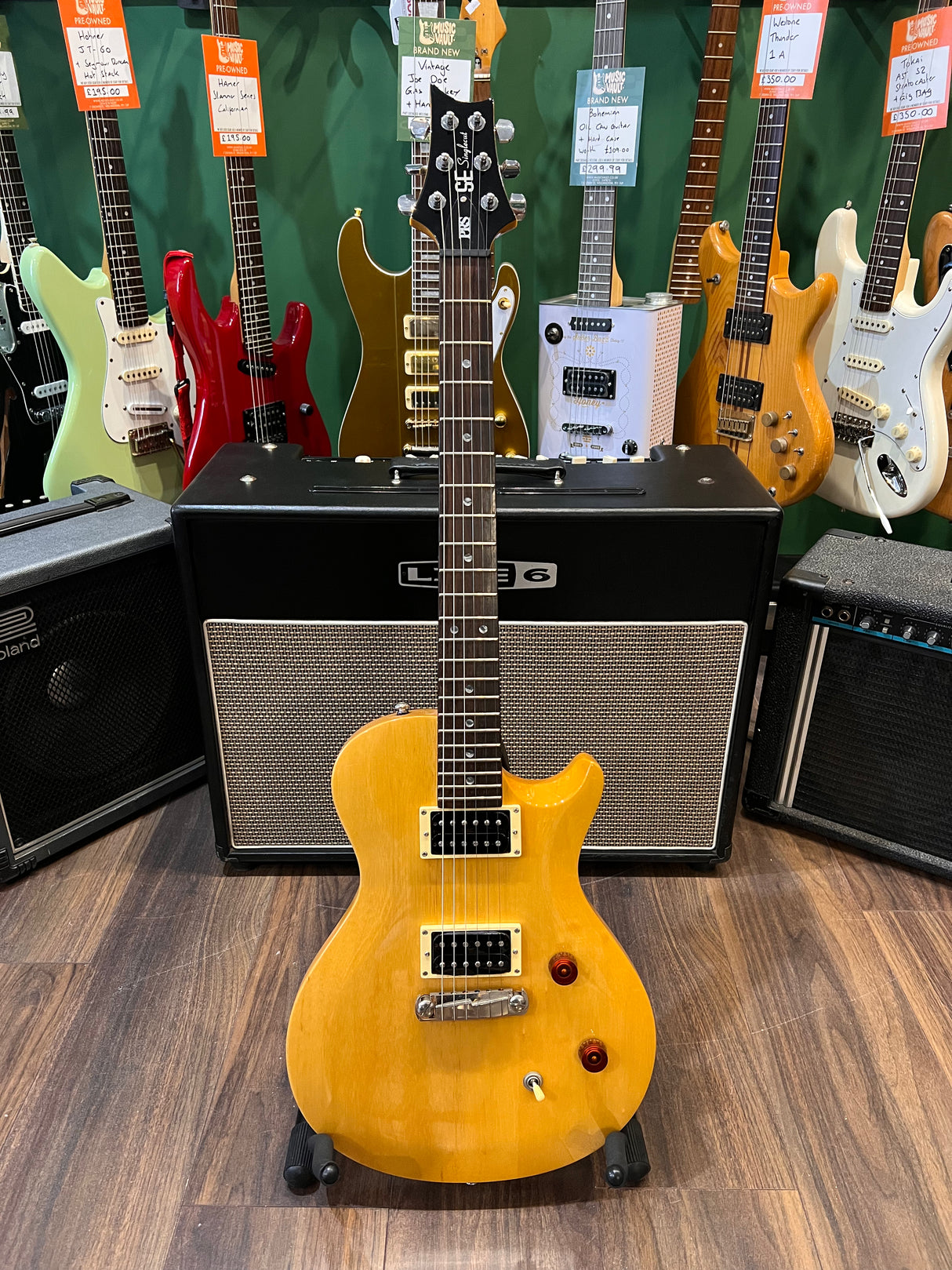 PRS Se Single Cut Korina 2009 (Pre-Owned) - Music Vault