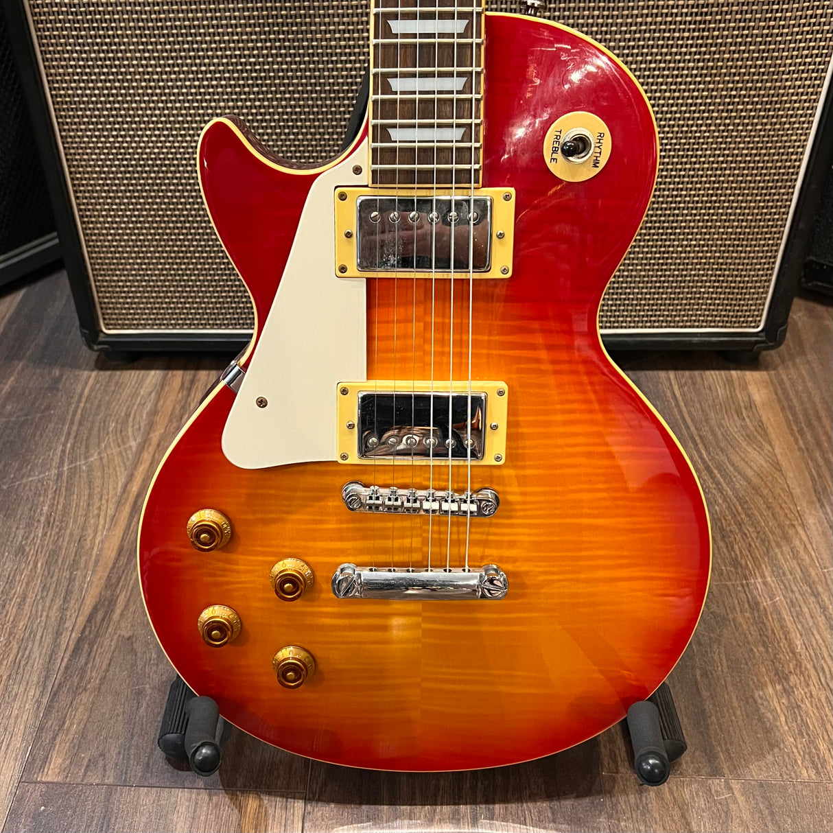 Epiphone Les Paul Standard Heritage Cherry Left Handed 2002 (Pre-Owned) - Music Vault