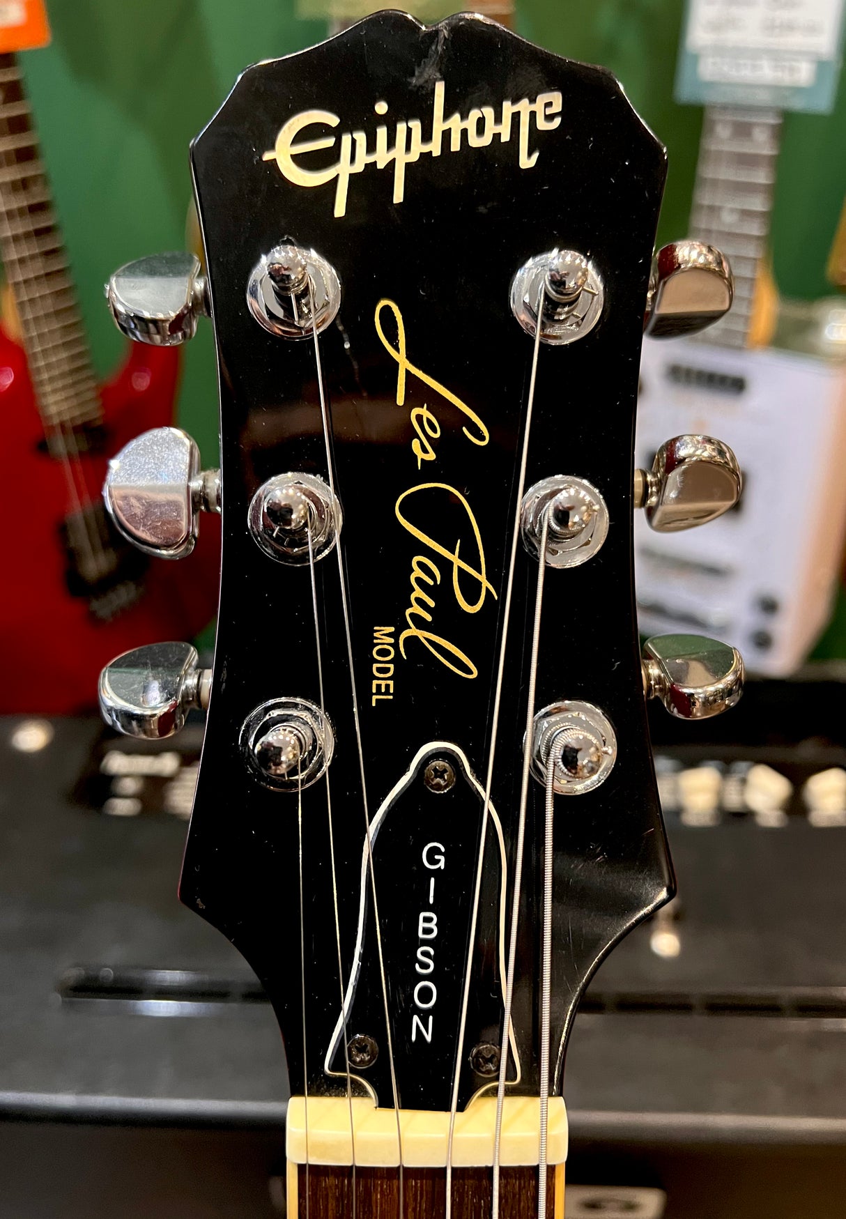 Epiphone Les Paul Standard Heritage Cherry Left Handed 2002 (Pre-Owned) - Music Vault