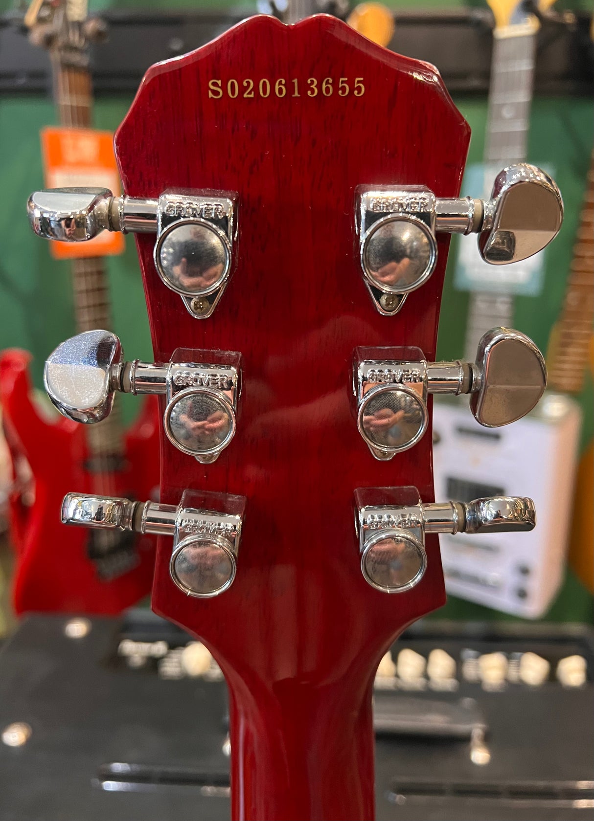 Epiphone Les Paul Standard Heritage Cherry Left Handed 2002 (Pre-Owned) - Music Vault