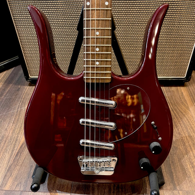 Danelectro 58 Longhorn Beatnik Burgundy (Pre-Owned) - Music Vault
