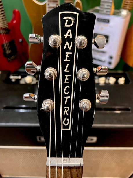 Danelectro 58 Longhorn Beatnik Burgundy (Pre-Owned) - Music Vault