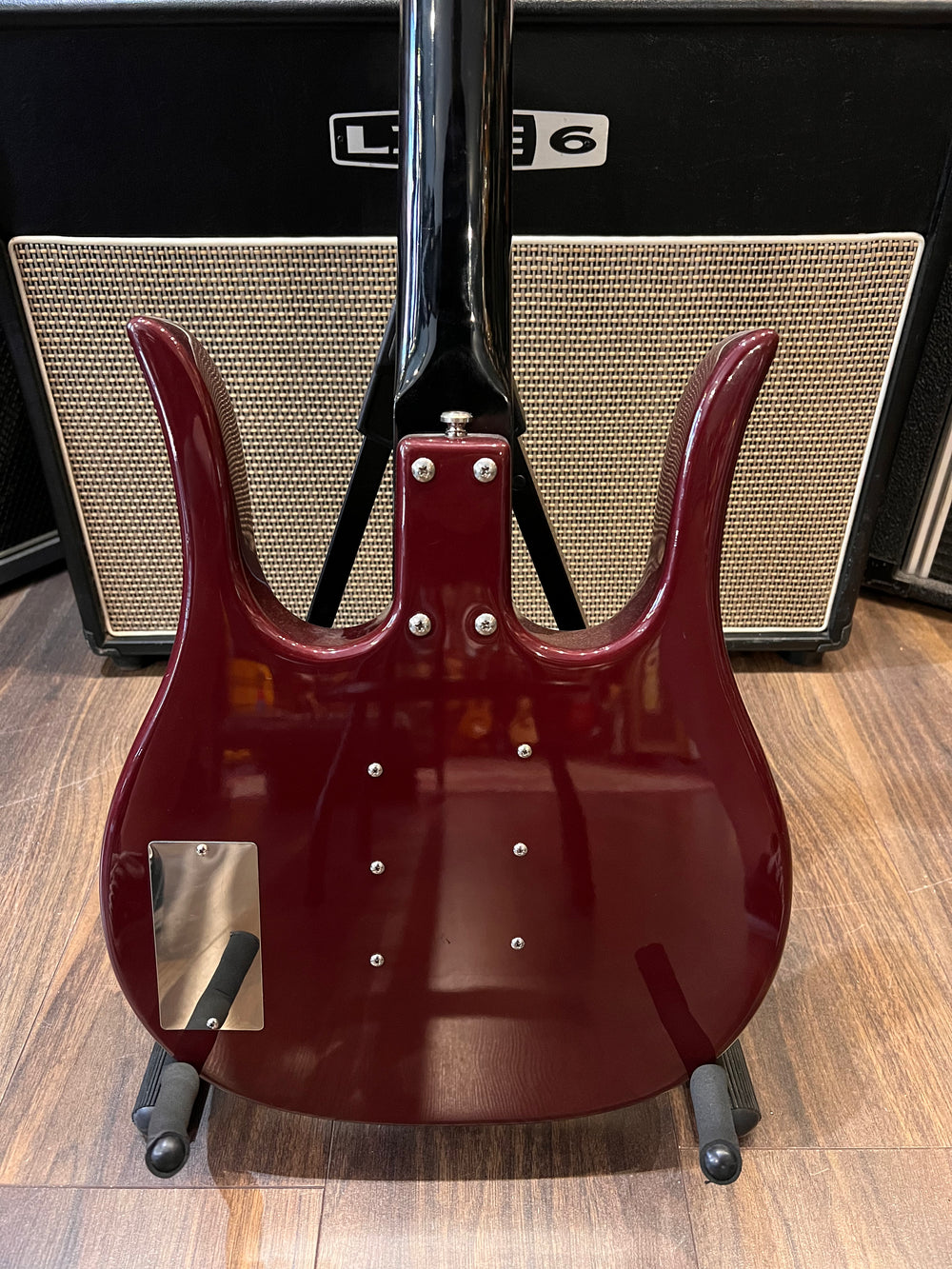 Danelectro 58 Longhorn Beatnik Burgundy (Pre-Owned) - Music Vault