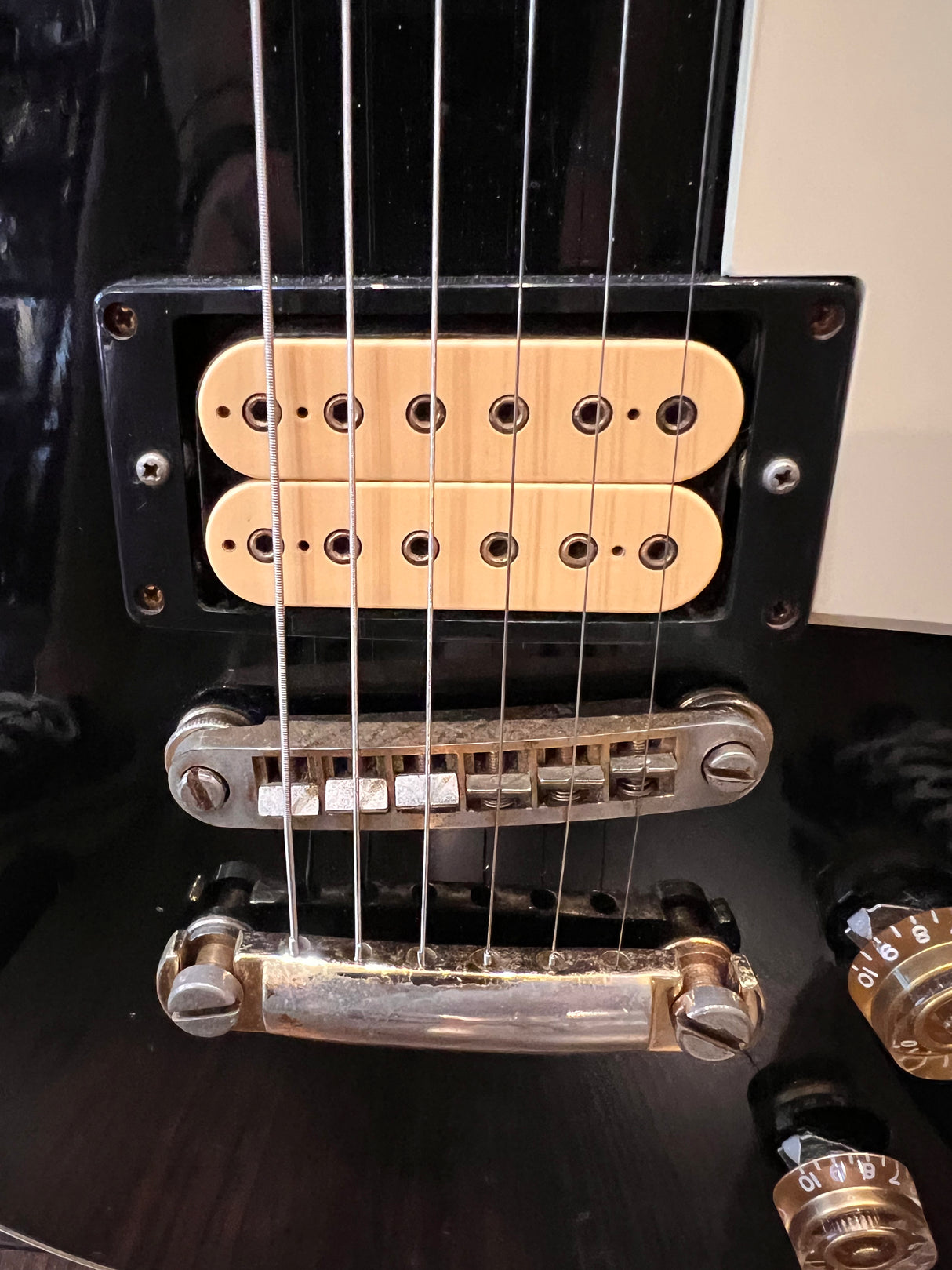 Columbus Les Paul 1970's Black (Pre-Owned) - Music Vault