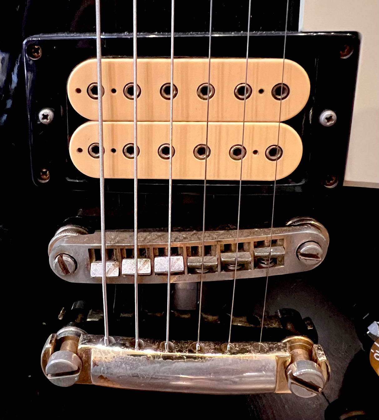 Columbus Les Paul 1970's Black (Pre-Owned) - Music Vault