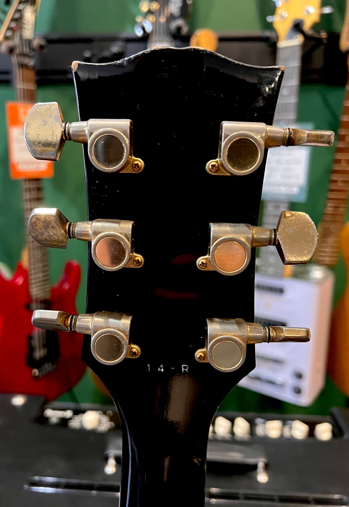 Columbus Les Paul 1970's Black (Pre-Owned) - Music Vault