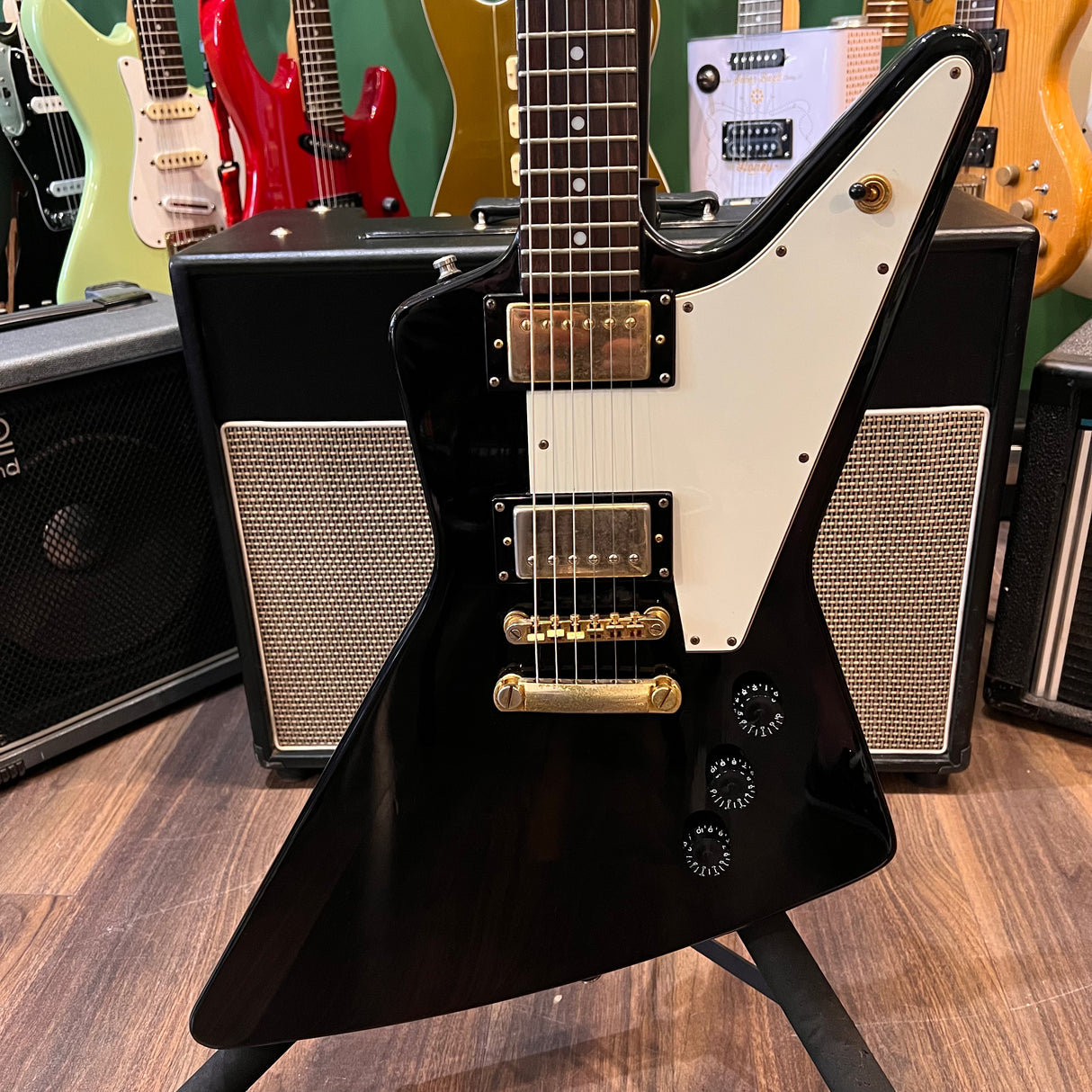 Epiphone Explorer Korean 2004 Ebony (Pre-Owned) - Music Vault