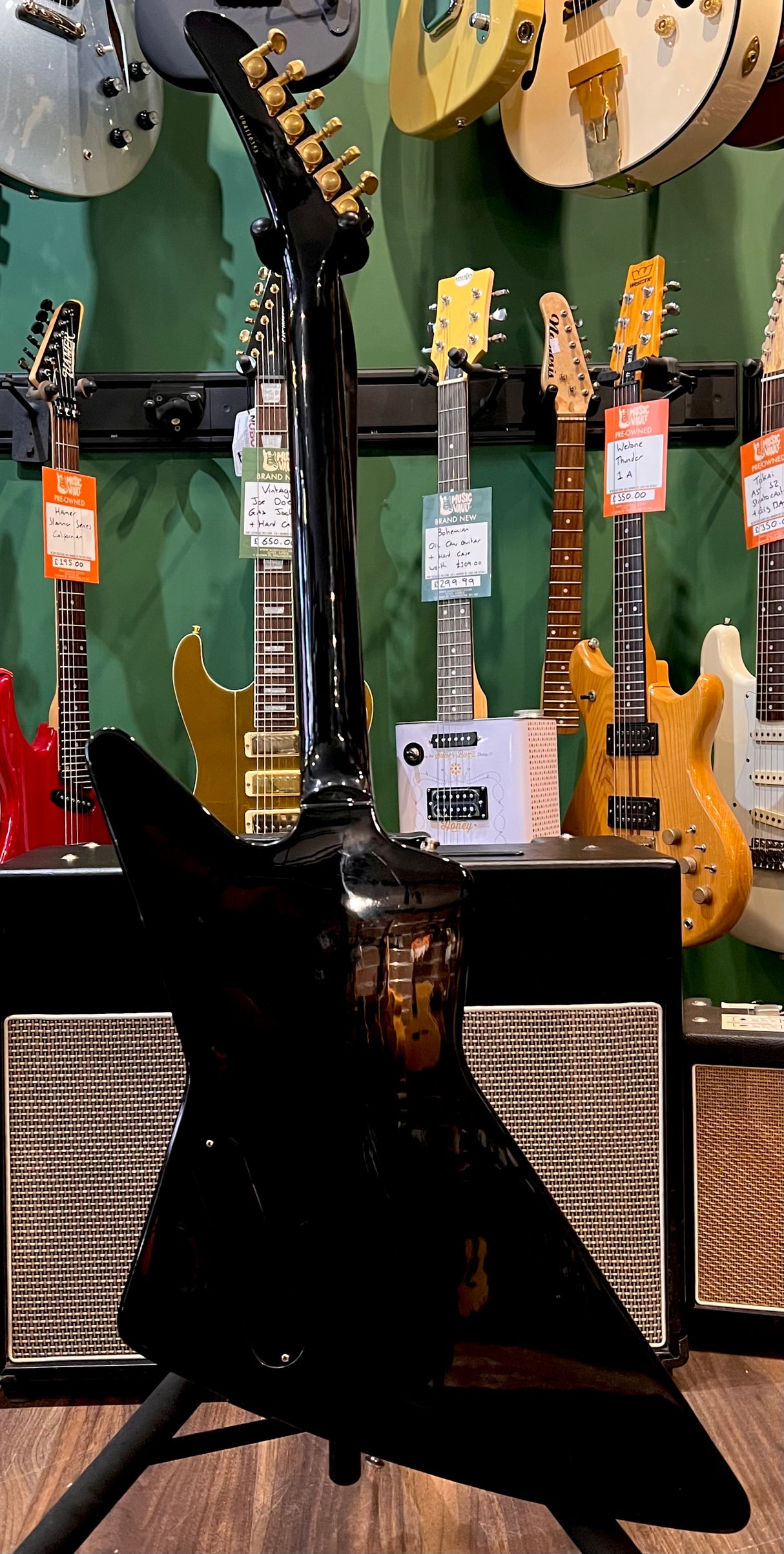 Epiphone Explorer Korean 2004 Ebony (Pre-Owned) - Music Vault