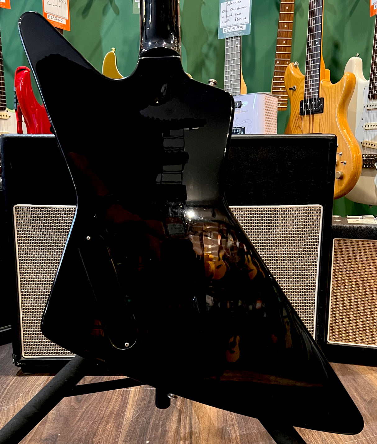 Epiphone Explorer Korean 2004 Ebony (Pre-Owned) - Music Vault