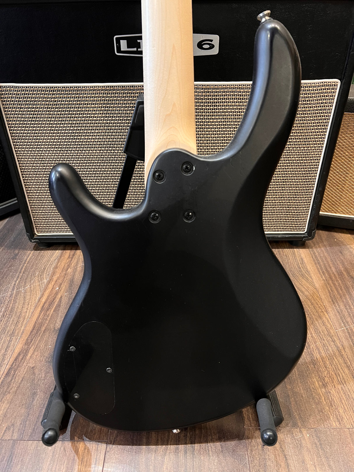 Cort Action PJ Bass Open Pore Black (Pre-Owned) - Music Vault