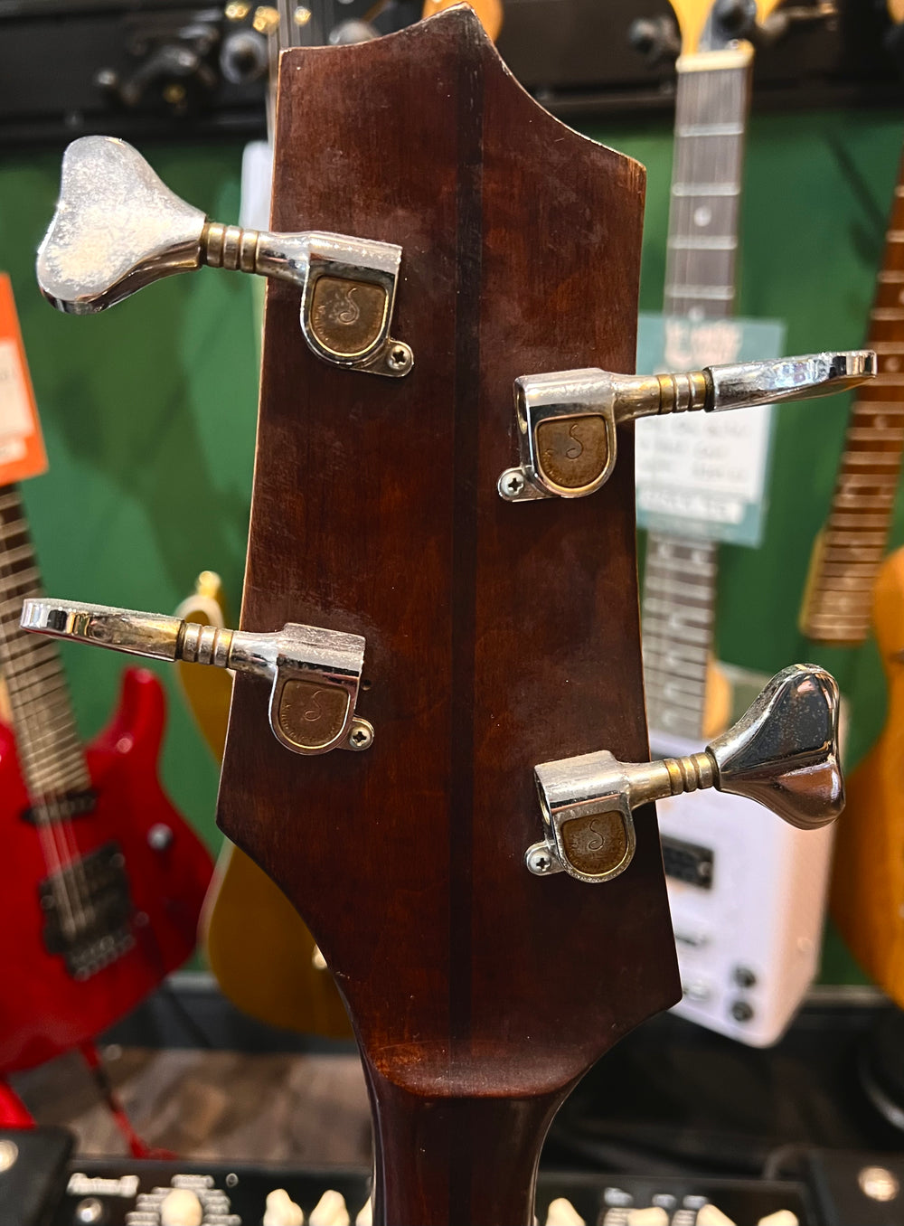 Unknown 1980's Handmade Aria Urchin Fretless Bass Clone (Pre-Owned) - Music Vault