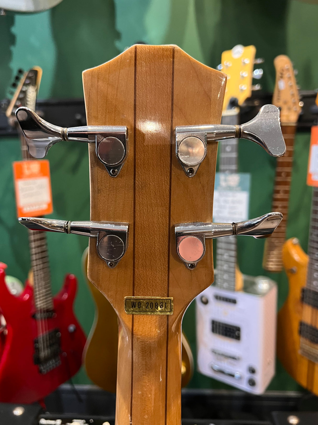 Kay DC-3X Bass Natural (Pre-Owned) - Music Vault