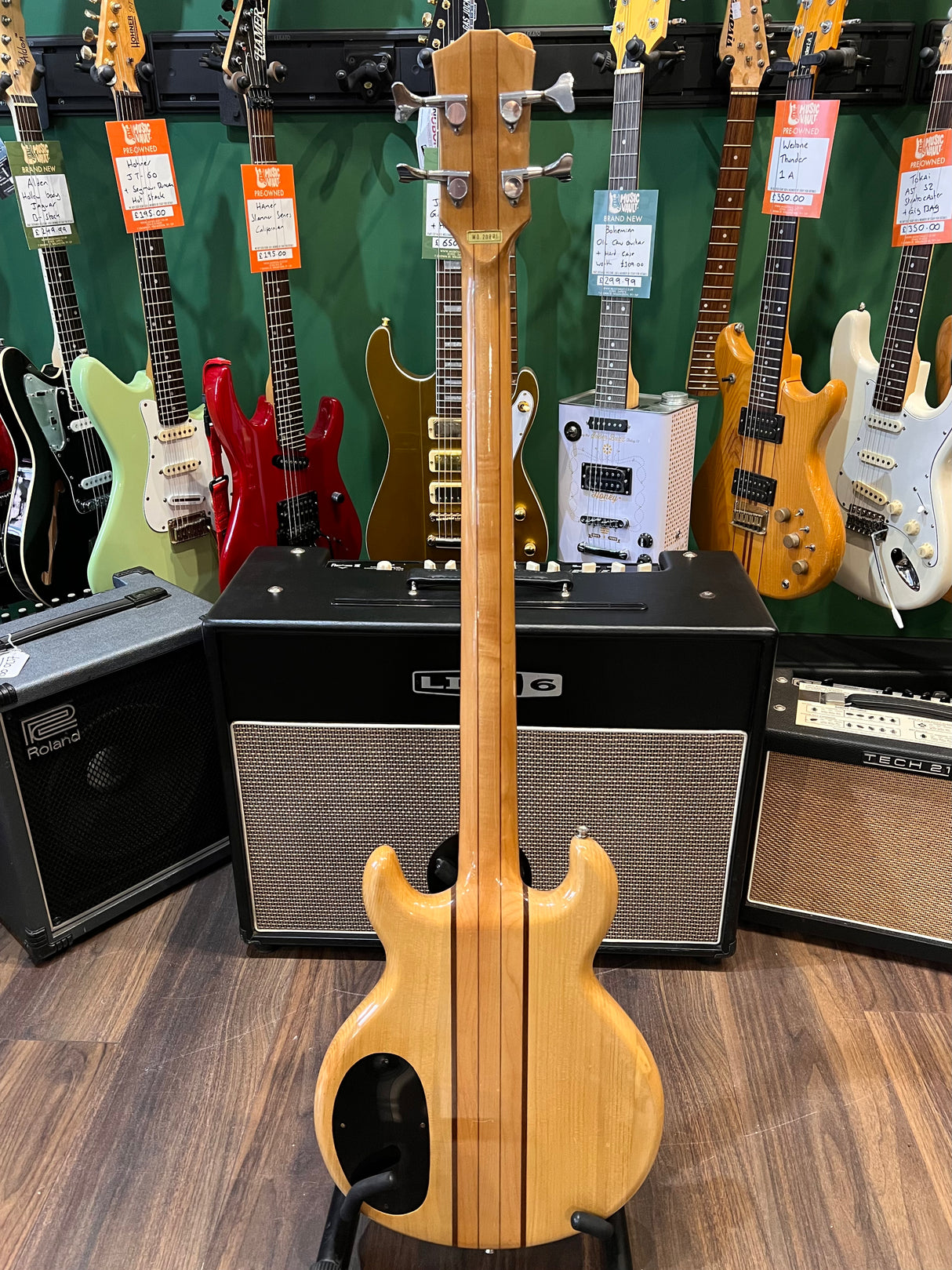 Kay DC-3X Bass Natural (Pre-Owned) - Music Vault