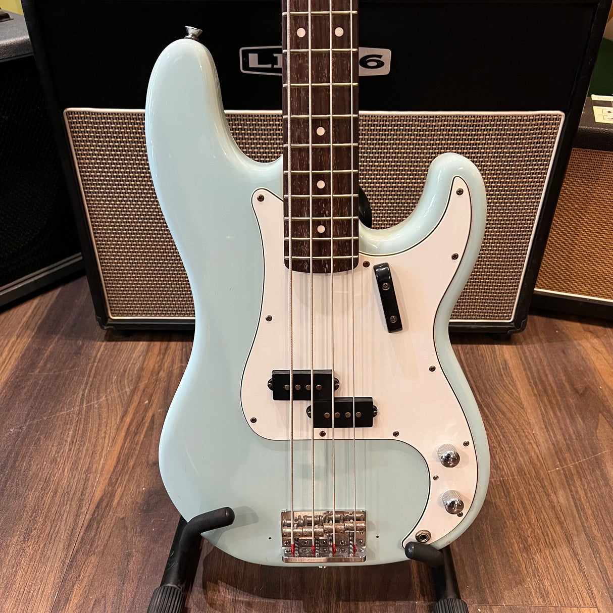 Squire FSR Classic Vibe 60's Precision Bass Sonic Blue (Pre-Owned) - Music Vault