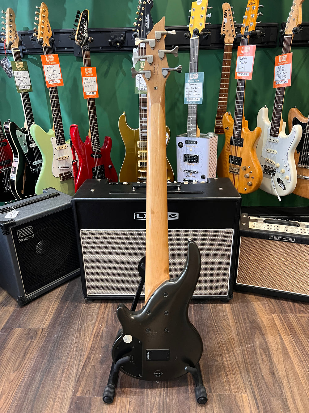 Cort Curbow 6 String Active Bass Guitar (Pre-Owned) - Music Vault