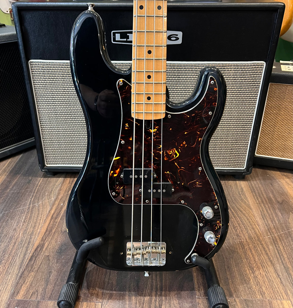 Hohner Precision Bass 1970's Japanese Black (Pre-Owned) - Music Vault
