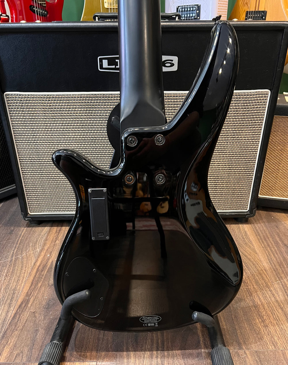 Yamaha RBX375 5 String Bass Black (Pre-Owned) - Music Vault