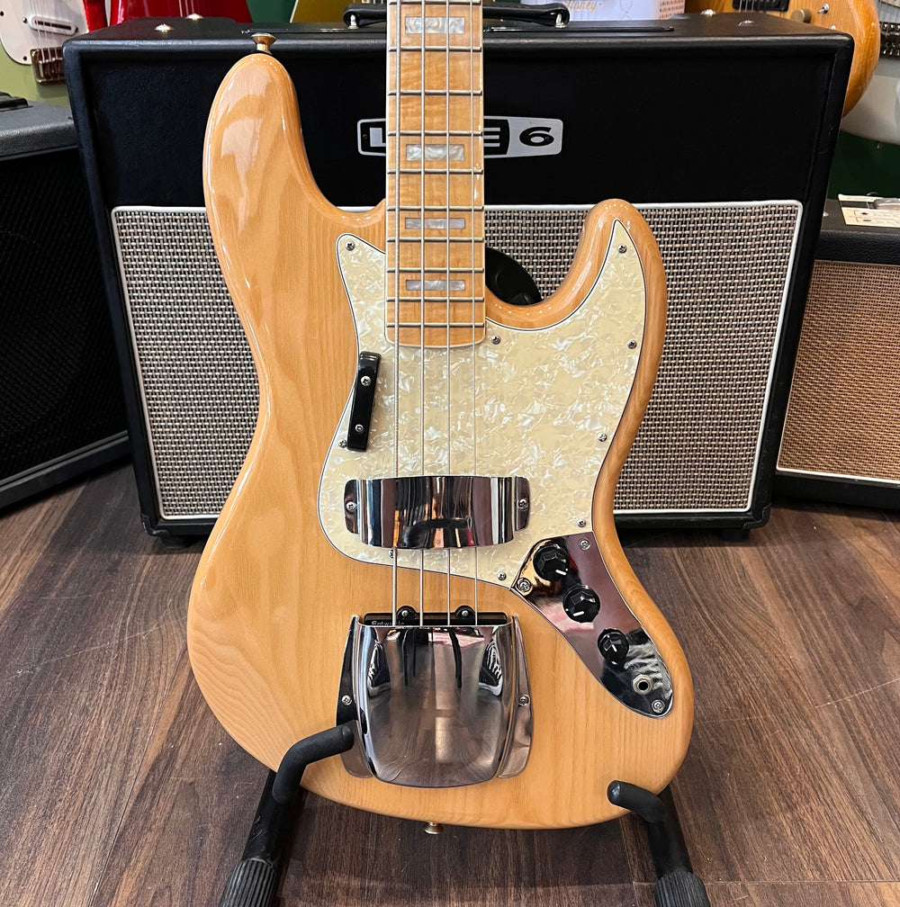Revelation RBJ-67 DLX Jazz Bass Natural (Pre-Owned) - Music Vault