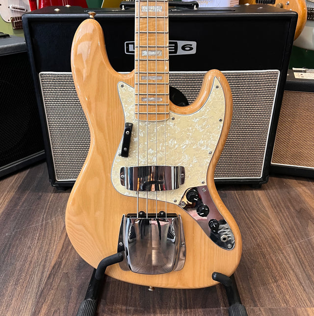 Revelation RBJ-67 DLX Jazz Bass Natural (Pre-Owned) - Music Vault