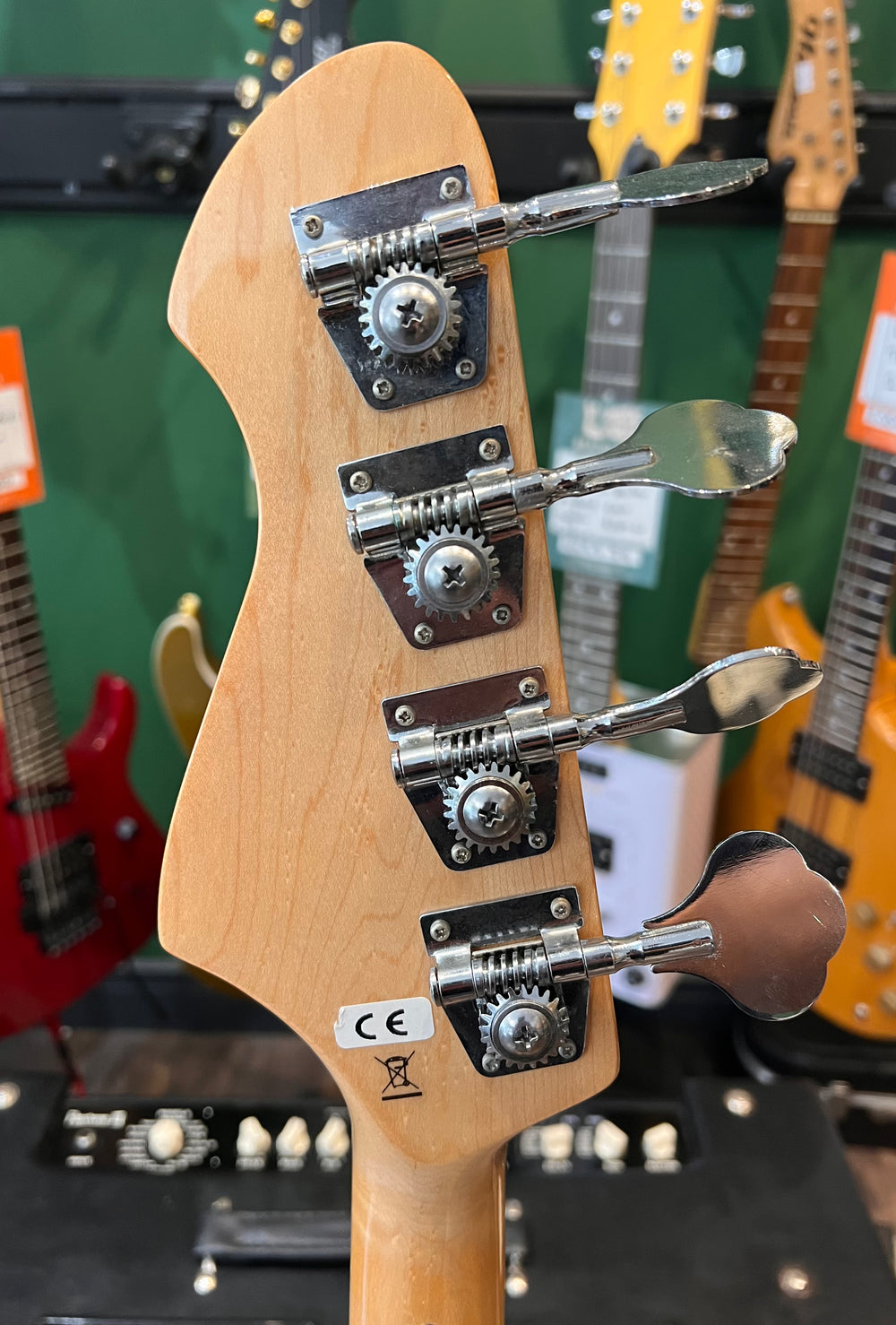 Revelation RBJ-67 DLX Jazz Bass Natural (Pre-Owned) - Music Vault