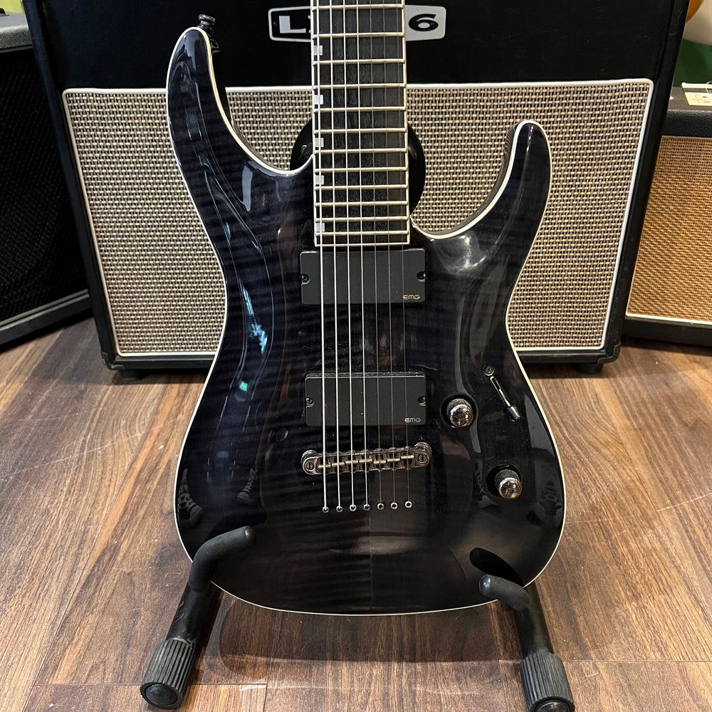 ESP LTD H1007 7 String See Thru Black (Pre-Owned) - Music Vault